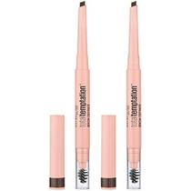 Lápis definidor de sobrancelhas Maybelline Total Temptation, 2 unidades Lápis definidor de sobrancelhas Maybelline Total Temptation, 2 unidades