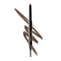 Lápis Delineador de Sobrancelha Retrátil Wet n Wild Ultimate - Marrom Médio - Ponta Fina e Escova Dupla