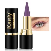 Lápis delineador em gel Kaely Light Purple à prova de água à prova de manchas