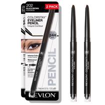Lápis delineador Revlon ColorStay Waterproof 202 Preto Marrom