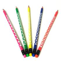 Lápis dentinhos com borracha com 20 unidades