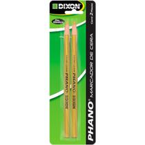 Lápis Dermatográfico Phano Lápis de Cera Amarelo Blister com 02