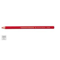 Lápis Dermatográfico Redondo Vermelho Caixa Com 12 Unidades 7600 Mitsubishi 02860
