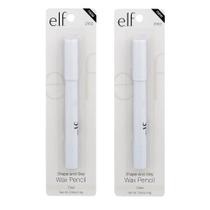Lápis e.l.f. Shape and Stay Wax Transparente - Pacote com 2 Lápis e.l.f. Shape and Stay Wax Transparente - Pacote com 2
