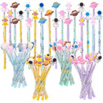 Lápis empilháveis Ulema Cute 48 peças para crianças e festas espaciais Lápis empilháveis Ulema Cute 48 peças para crianças e festas espaciais