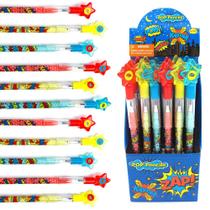 Lápis empilhável Tiny Mills Superhero Text, 24 unidades com borracha Lápis empilhável Tiny Mills Superhero Text, 24 unidades com borracha