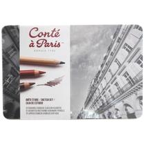 Lápis Esboço Conté Á Paris Sketch Set 12 Cores