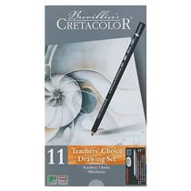 Lápis Esboço Theachers' Choice Set Cretacolor 11 Peças
