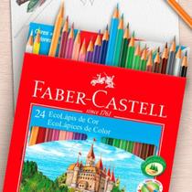Lápis Faber Castell 24 Cores - 2 Caixas Especial