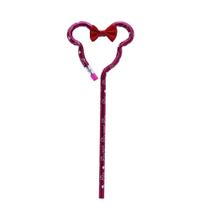 Lápis Face HB Com Borracha Decorativo Disney MOLIN Minnie (Pink)