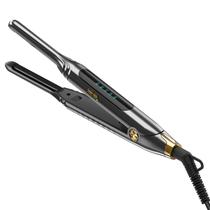 Lápis Flat Iron Ficzcfy Mini de 3/10" para cabelos curtos cinza