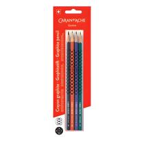Lapis Garfite Caran D'ache Grafik com 4 (Hb/3b/f/2h) Lapis Garfite Caran D'ache Grafik com 4 (Hb/3b/f/2h)