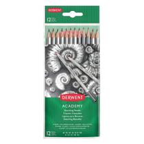 Lápis Graduado Academy Derwent Média Dureza com 12