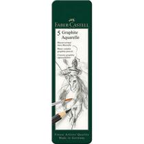 Lápis Grafite Aquarelável Faber Castell 5 Graduação Artístic