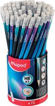 Lapis grafite c/ borracha maped nightfall - 3unid Lapis grafite c/ borracha maped nightfall - 3unid
