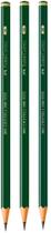 Lápis Grafite Castell 2b/6b/8b Com 3 Unidades Sm/90008b Faber-castell - LC Lápis Grafite Castell 2b/6b/8b Com 3 Unidades Sm/90008b Faber-castell - LC