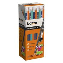 Lápis Grafite Com Borracha HB Bazze Caixa C/72 UN