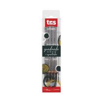 Lápis Grafite Graduado Vibes Tris Kit 4 Graduações Apontador HB, 2B, 4B, 6B Desenho e Escrita