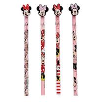 Lápis Grafite Hb Com Ponteira Minnie Mouse 22358 Molin Avulso - LC