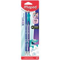 Lápis Grafite HB Maped Kidy Learn com Borracha e Apoio de Dedo Lápis Grafite HB Maped Kidy Learn com Borracha e Apoio de Dedo