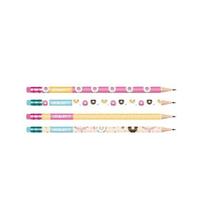 Lápis Grafite Hb Preto Donuts c/ Borracha Leo&leo 72 un