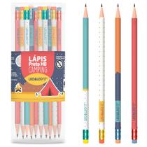 Lapis Grafite Hb Resina Camping Red Com Borracha LeoLeo 72 UN Lapis Grafite Hb Resina Camping Red Com Borracha LeoLeo 72 UN