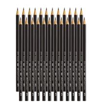 Lápis grafite N 2 sextavado Ecolápis Faber Castell, mais macio, fácil de apagar, ponta resistente Lápis grafite N 2 sextavado Ecolápis Faber Castell, mais macio, fácil de apagar, ponta resistente