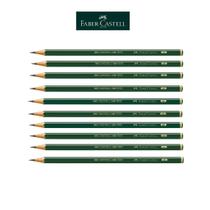 Lapis Grafite Preto FABER CASTELL Regente 9000 - Kit C/ 10 - Faber-Castell