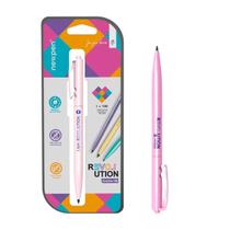 Lapis Grafite Revolution Retratil Metallic Rose Hb Newpen Lapis Grafite Revolution Retratil Metallic Rose Hb Newpen