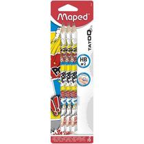 Lápis Grafite Tatoo HB Blister c/ 6 unidades - Maped