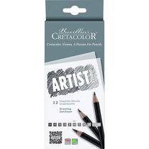Lápis Graphite Graduado Artist Studio Cretacolor 12 Cores Lápis Graphite Graduado Artist Studio Cretacolor 12 Cores