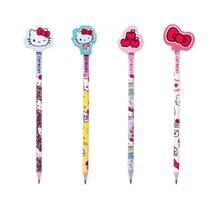 Lápis Hb Com Borracha Na Ponta Hello Kitty - KIT C/4