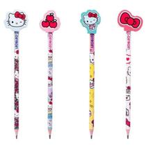 Lapis Hb Com Borracha Na Ponta Hello Kitty - Leo & Leo