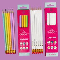 Lápis HB Kit com 6 Unidades Fiorella Sotti - Win Paper / WX Gift