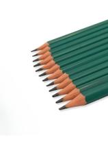 Lápis HB Preto Sem Borracha Caixa Com 12 Unidades Para Escrita Lápis Sextavado