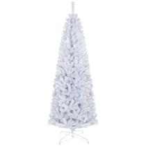Lápis HOMCOM para árvore de Natal de 6 pés Ulit Slim Douglas Fir