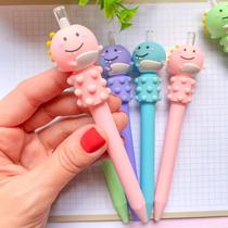 Lápis Infinito Anti Stress Retrátil Dinossauro Lápis Infinito Anti Stress Retrátil Dinossauro