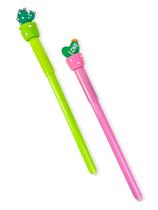 Lápis Infinito Coleção Cactos Fofos Kit 2 Unidades