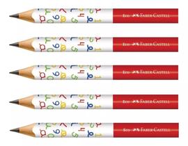 Lápis Jumbo Triangular BIG Infantil Nº2 HB KIT c/ 5 Unidades Faber Castell