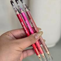 Lápis Labial Duo Mia Make Contorno Labial Longa Duração Alta Fixação Lápis Labial Duo Mia Make Contorno Labial Longa Duração Alta Fixação