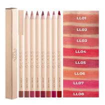 Lápis Labial Glass Ruby Rose Contorno e Preenchimento Cores 04, 05, 06, 07 e 08