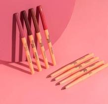 Lápis Labial Retrátil Fenzza Choco Fun Contorno Preciso e Cor DOLCE