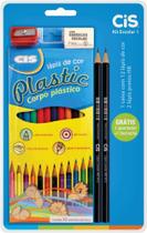 LAPIS/LP de COR/APONT/BORRACHA - Bacchi