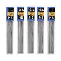 Lápis Mecânico De Metal 0.3-2.0mm Para Desenho Artístico Automático Com Refil De Grafite HB Material