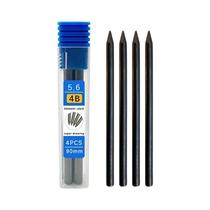 Lápis Mecânico De Metal 5.6mm 2B 4B 6B 8B Refil Ferramenta De Desenho E Escrita Material Escolar
