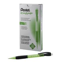Lápis mecânico Pentel CHAMP 0,9 mm tingido de verde limão x12