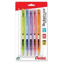 Lápis mecânico Pentel Techniclick de 0,7 mm, pacote com 5