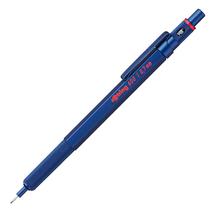 Lápis mecânico Rotring 600 HB 0,7 mm todo em metal azul