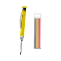 Lápis Mecânico Sólido De Carpinteiro 2.8mm Com Apontador Embutido, Material De Escritório De Ponta