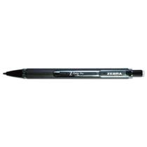 Lápis Mecânico Zebra Z-Grip Plus 0,7 mm - Pacote com 12 Unidades - Preto